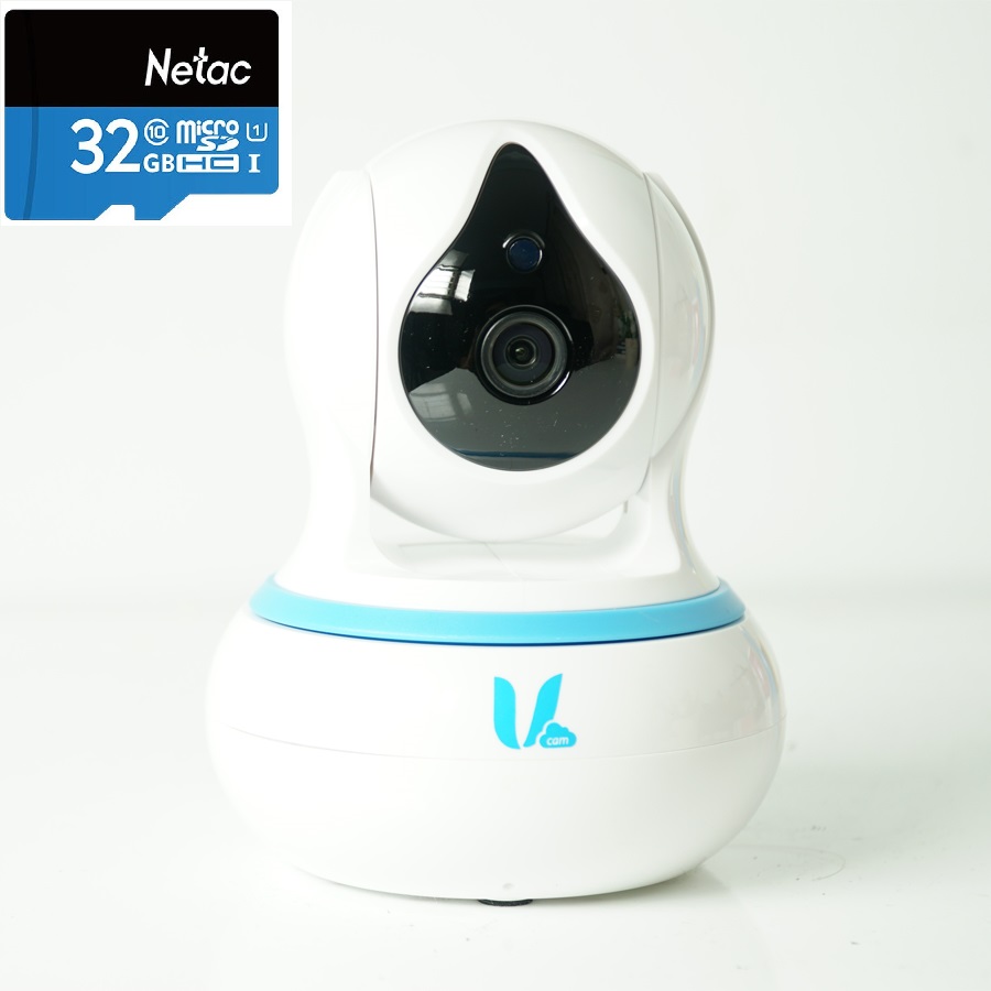 [TẶNG THẺ NHỚ NETAC 32G] CAMERA IP VCAM V1 - Hàng nhập khẩu