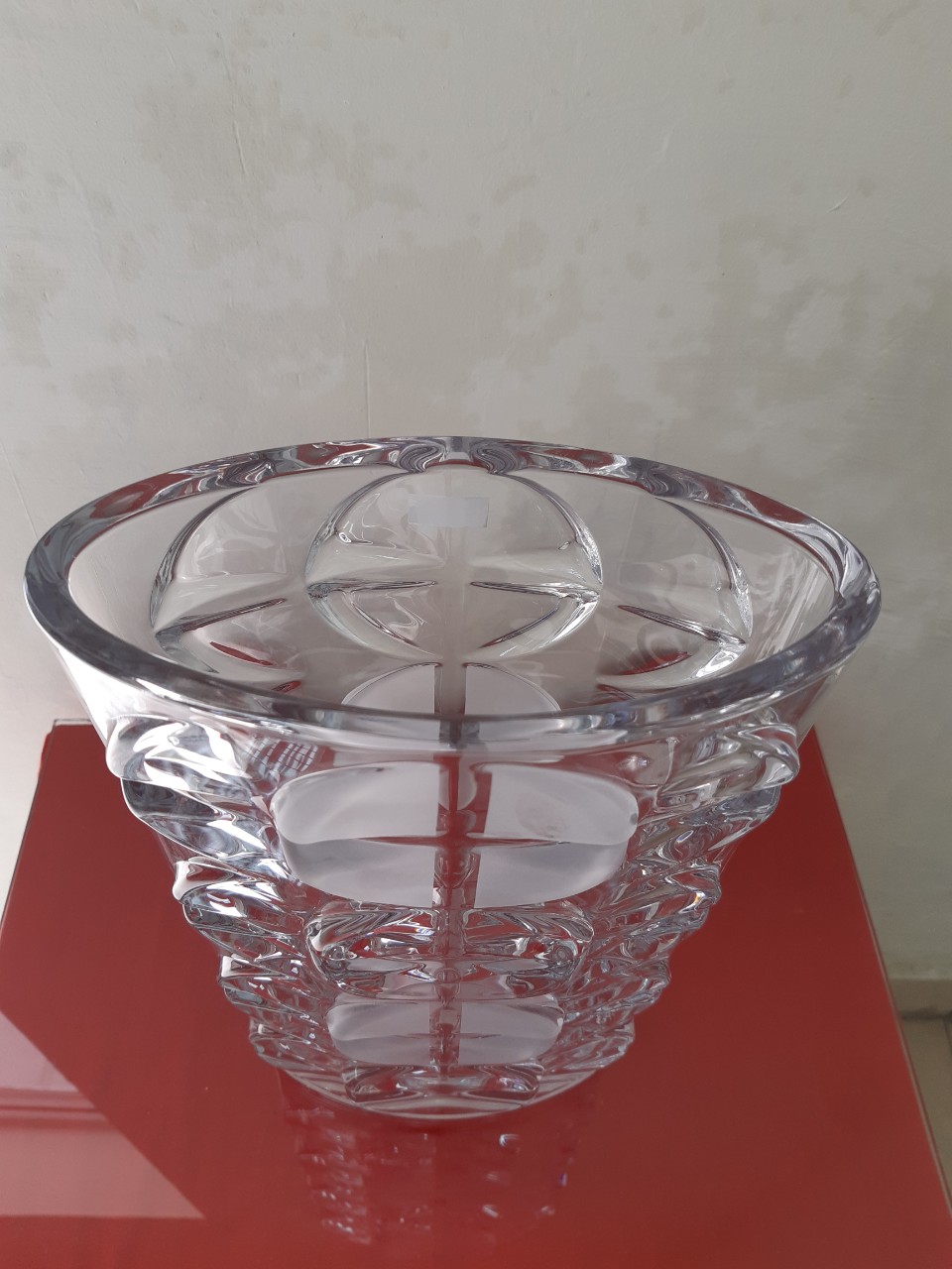 BÌNH BÔNG PHA LÊ SÉC CRYSTALITE BOHEMIA ECLIPSE 32.5CM