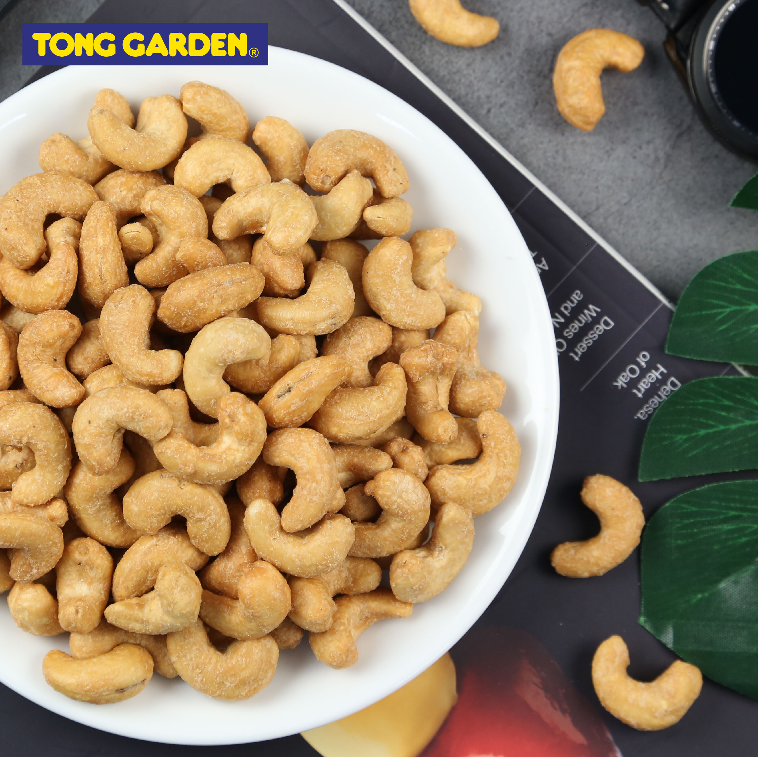 HẠT ĐIỀU RANG MUỐI TONG GARDEN 40G