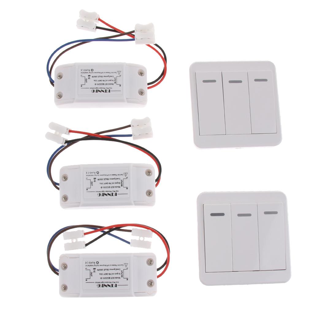 Professional Smart Home Wireless LED Light Switch Remote On/off Switches