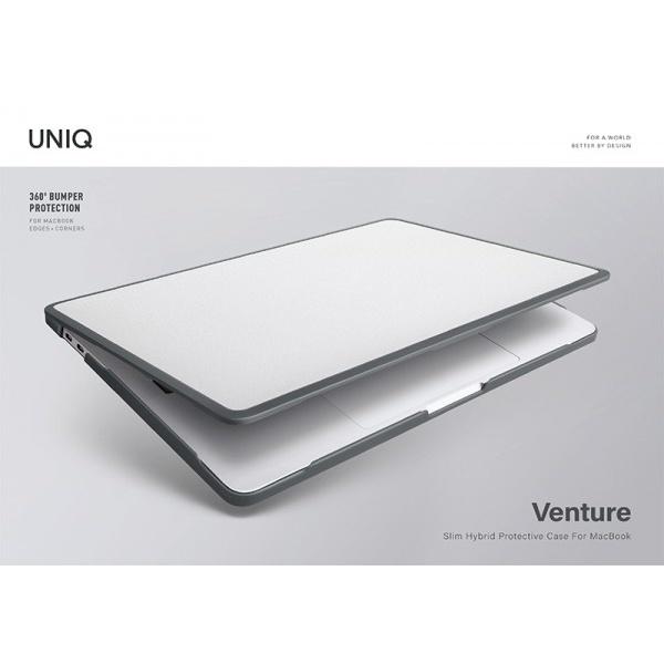 HÀNG CHÍNH HÃNG - Ốp dành cho Macbook UNIQ Venture Hybrid dành Cho Macbook 13 Pro Sang Trọng Tinh Tế Bảo Vệ Tản Nhiệt Chống Trầy Xước