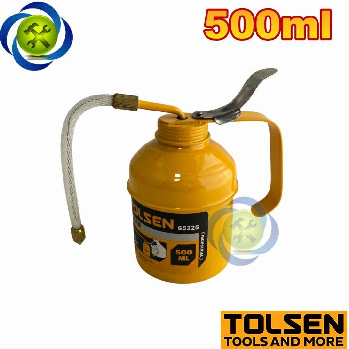 Bình châm nhớt sắt 500ml Tolsen 65225 màu vàng
