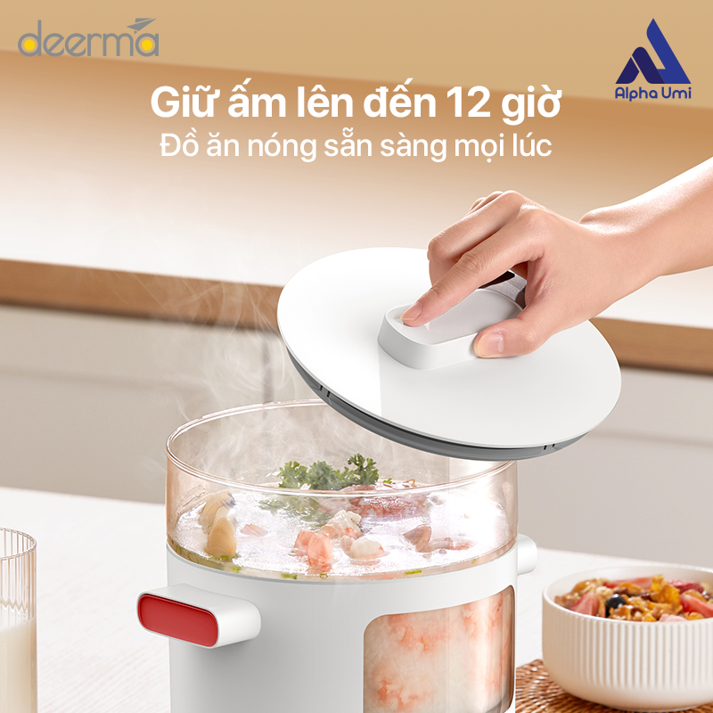 Nồi Lẩu Điện Đa Năng Deerma DG30 - Hàng Nhập Khẩu