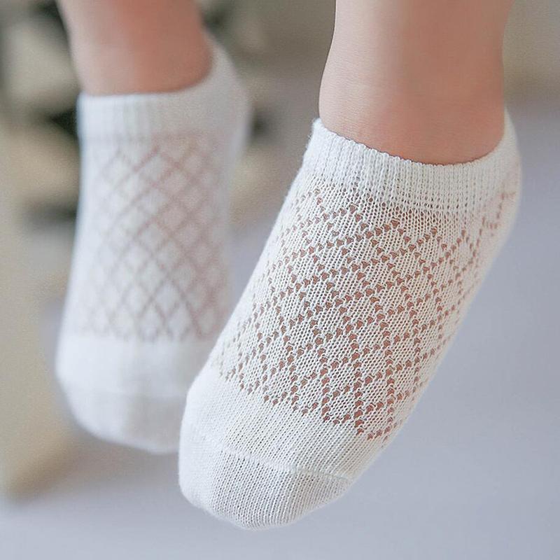Bộ 5 Đôi Tất Lưới Đáng Yêu Cho Bé Dưới 3 Tuổi