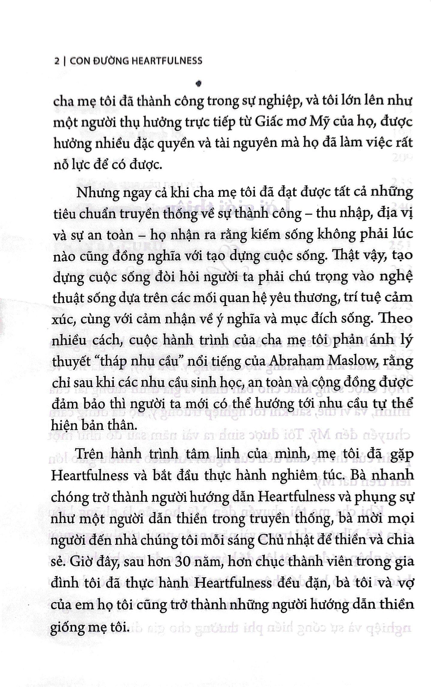 Sách Con Đường Heartfulness - Tim Thiền - Chuyển Hóa Tâm Hồn