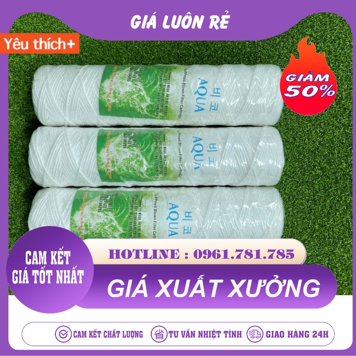 Lõi Lọc Sợi Quấn Được Làm Từ 100% Polypropylen