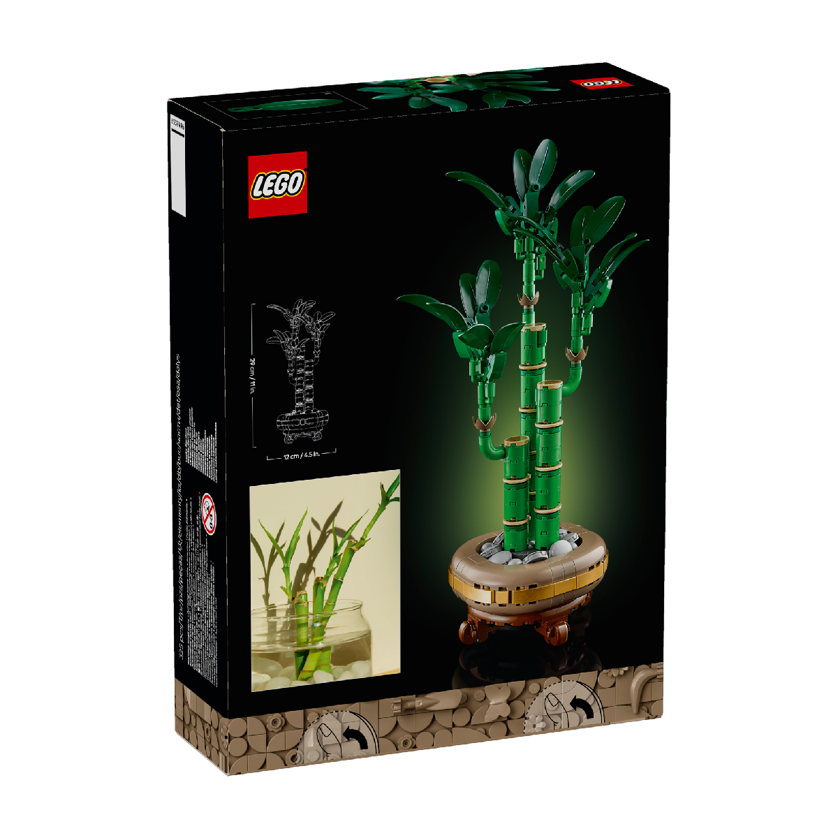 Đồ Chơi Lắp Ráp Cây Thần Tài May Mắn LEGO BOTANICALS 10344 (325 Chi Tiết)