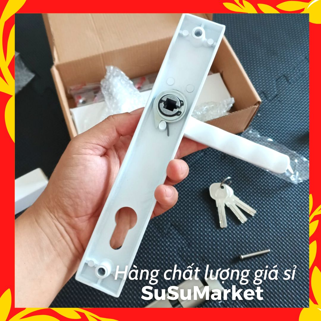 Khóa tay gạt GoalGing | Lắp cửa nhôm, cửa sắt | Bền bỉ chắc chắn |