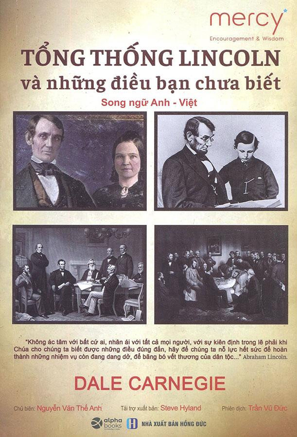 Sách Tổng Thống Lincoln Và Những Điều Bạn Chưa Biết (Song ngữ Anh-Việt)