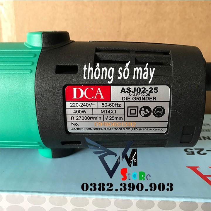 Máy mài khuôn 400W DCA ASJ02- 25mm