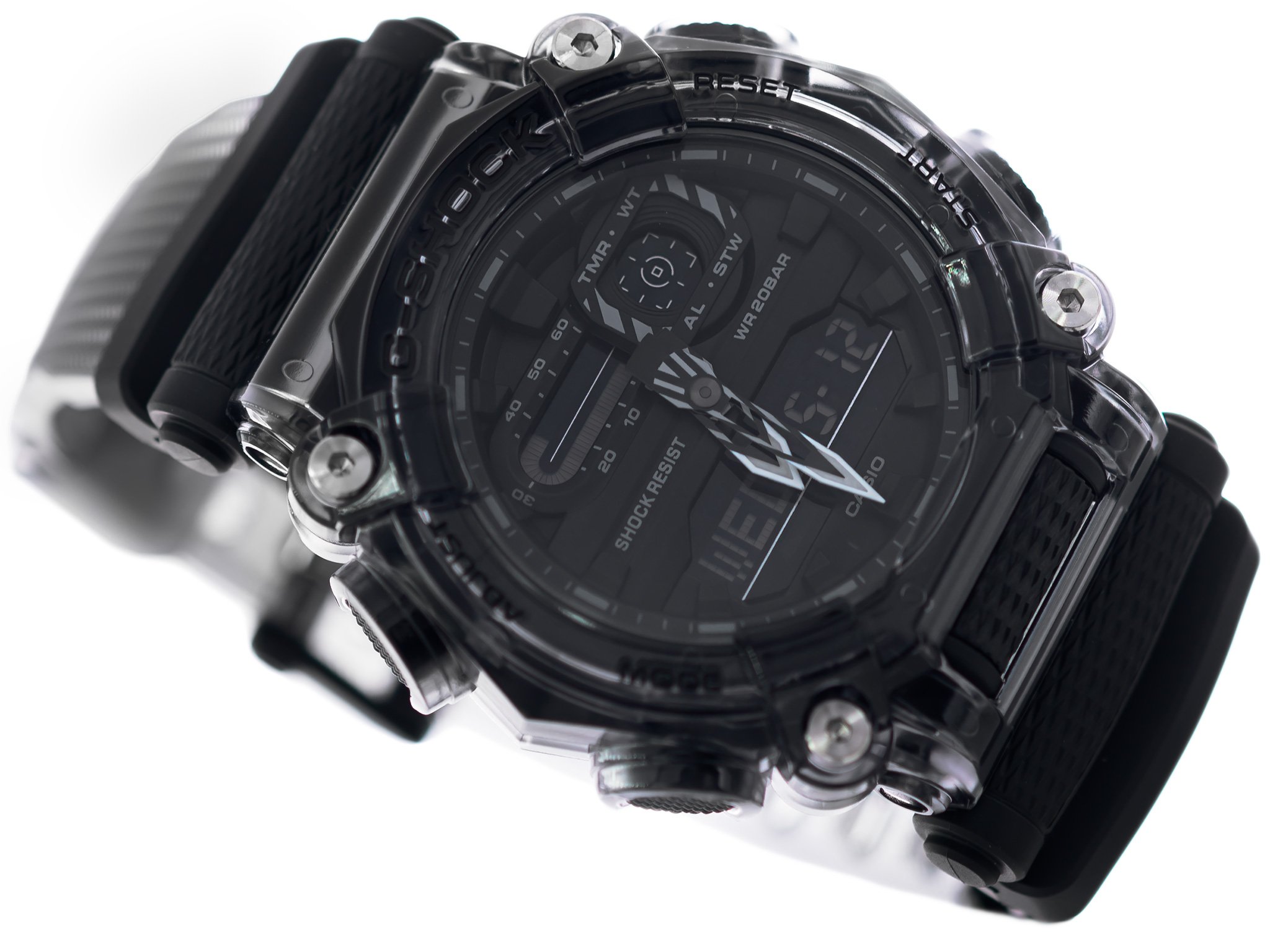 Đồng hồ nam dây nhựa Casio G-Shock chính hãng GA-900SKE-8ADR (49mm)