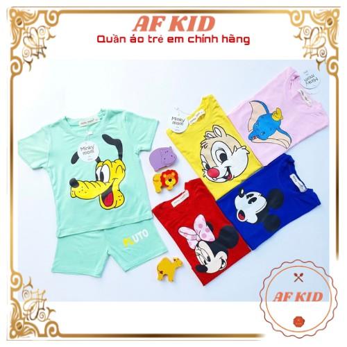 Bộ cộc tay cho bé Bộ cộc tay DISNEY cho bé trai bé gái chất thun lạnh cao cấp siêu mềm siêu mát