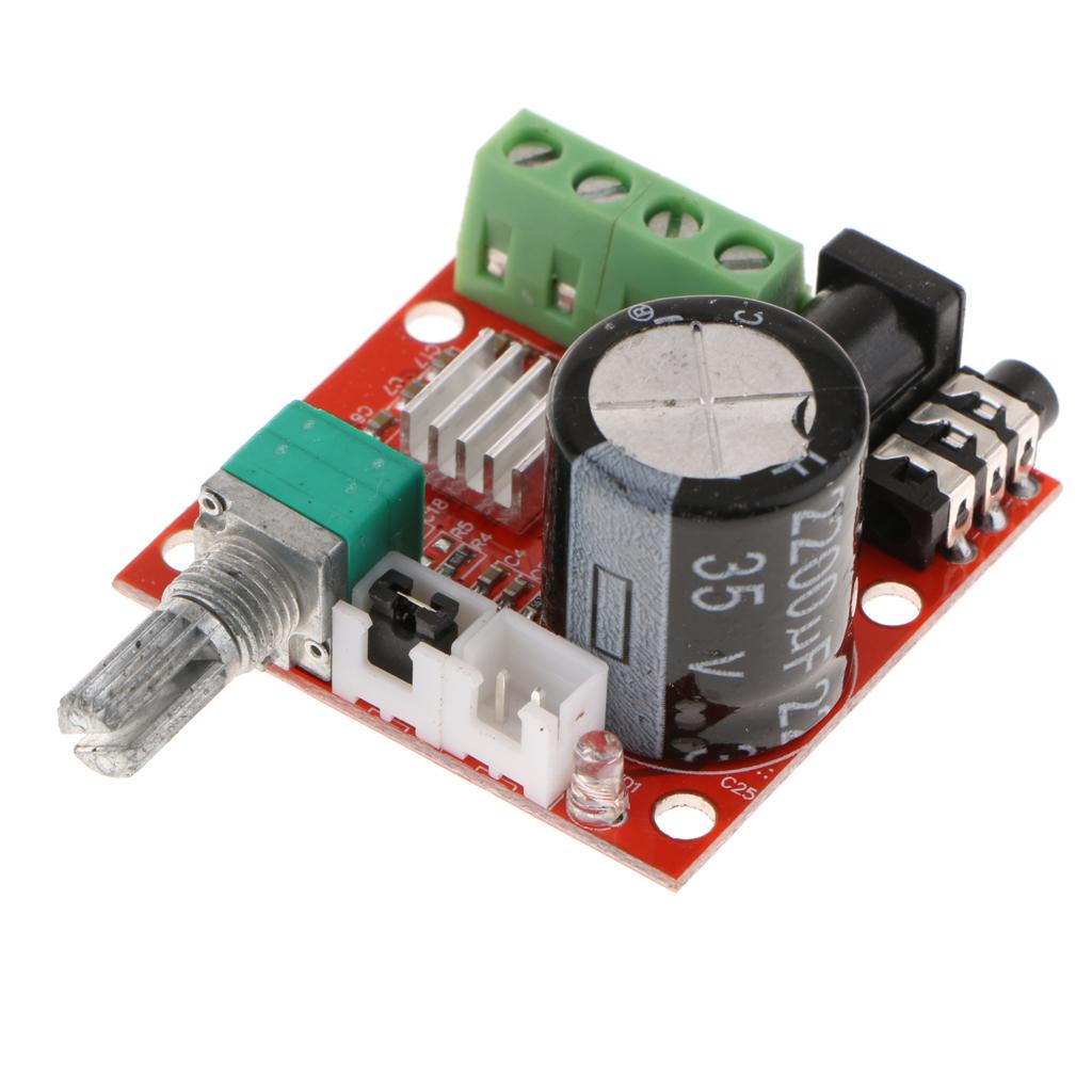 12V 2x10W Audio Stereo Power Amplifier Board 2 Channel Class-D Module