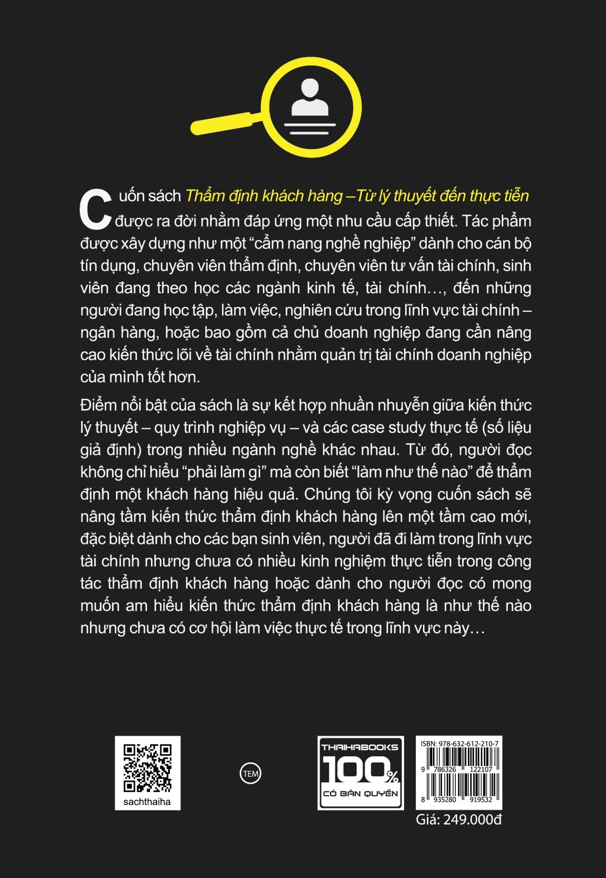 Sách - Thẩm định khách hàng - Từ lý thuyết đến thực tiễn