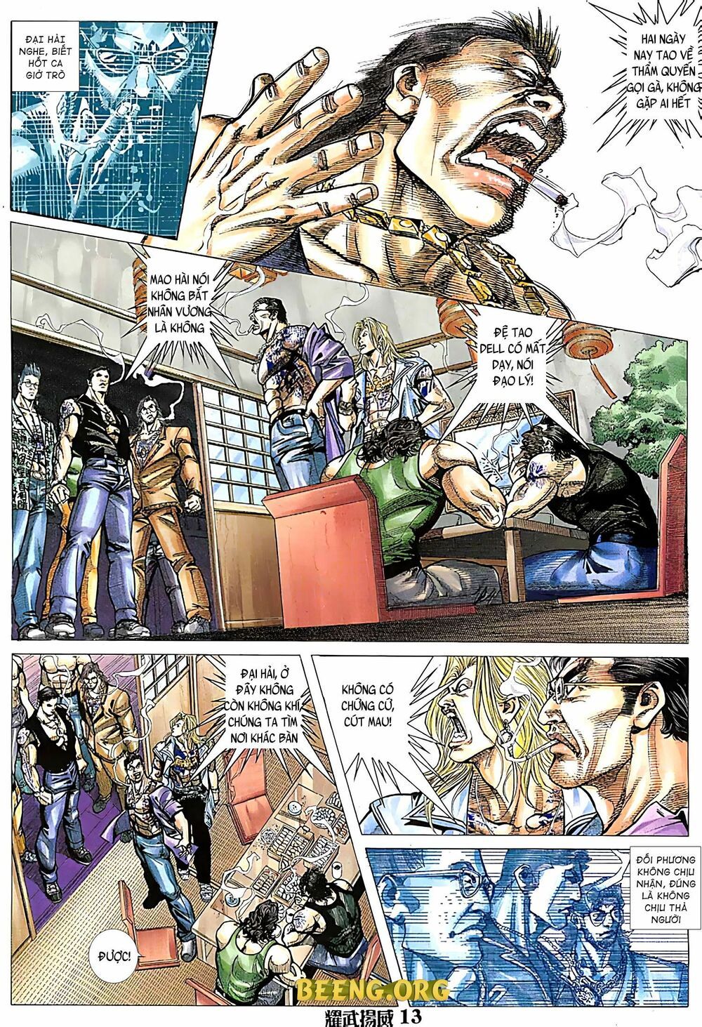 diệu võ dương oai chapter 127 11