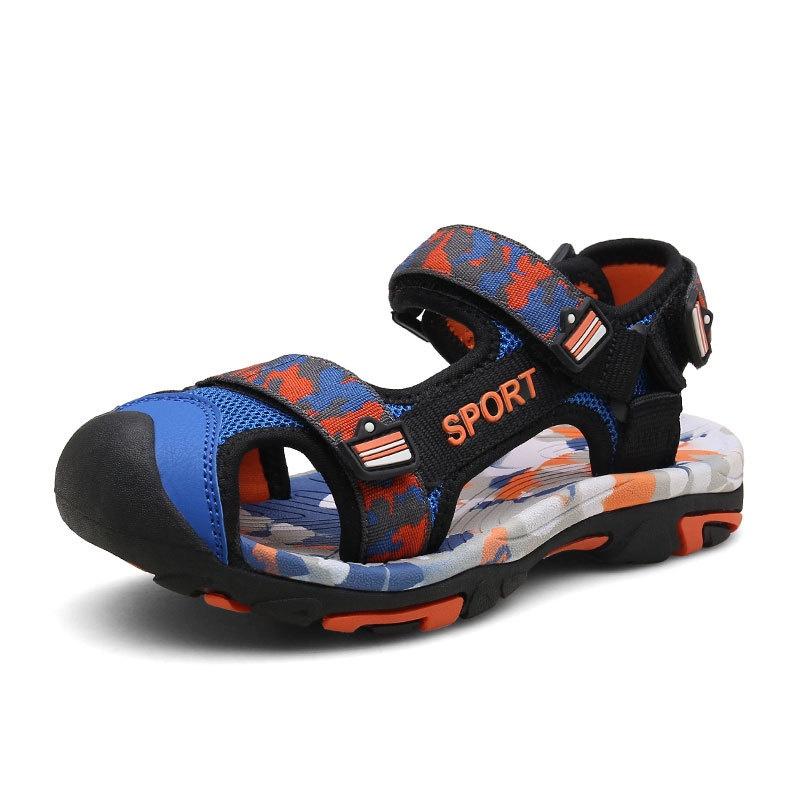 Dép Sandal Sport Bít Mũi Cho Bé Trai, Mẫu Mới 2022 - Hàng Quảng Châu Thiết Kế Phong Cách Thể Thao Khỏe Khoắn 046