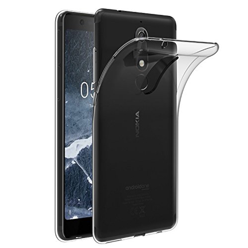 Ốp lưng silicon dẻo trong suốt Loại A cao cấp cho Nokia 5.1 2018