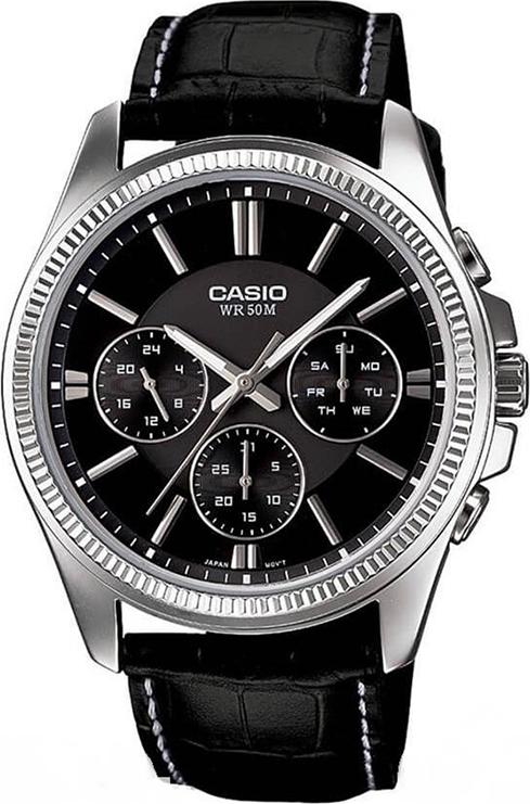 Đồng Hồ Nam Dây Da Casio MTP-1375L-1AVDF (48.5 x 42mm)