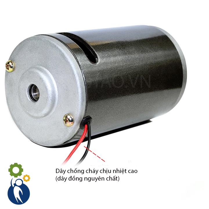 Motor 220V 350W 7000rpm ZORO 77S-RA/CW Tặng Kèm Diot