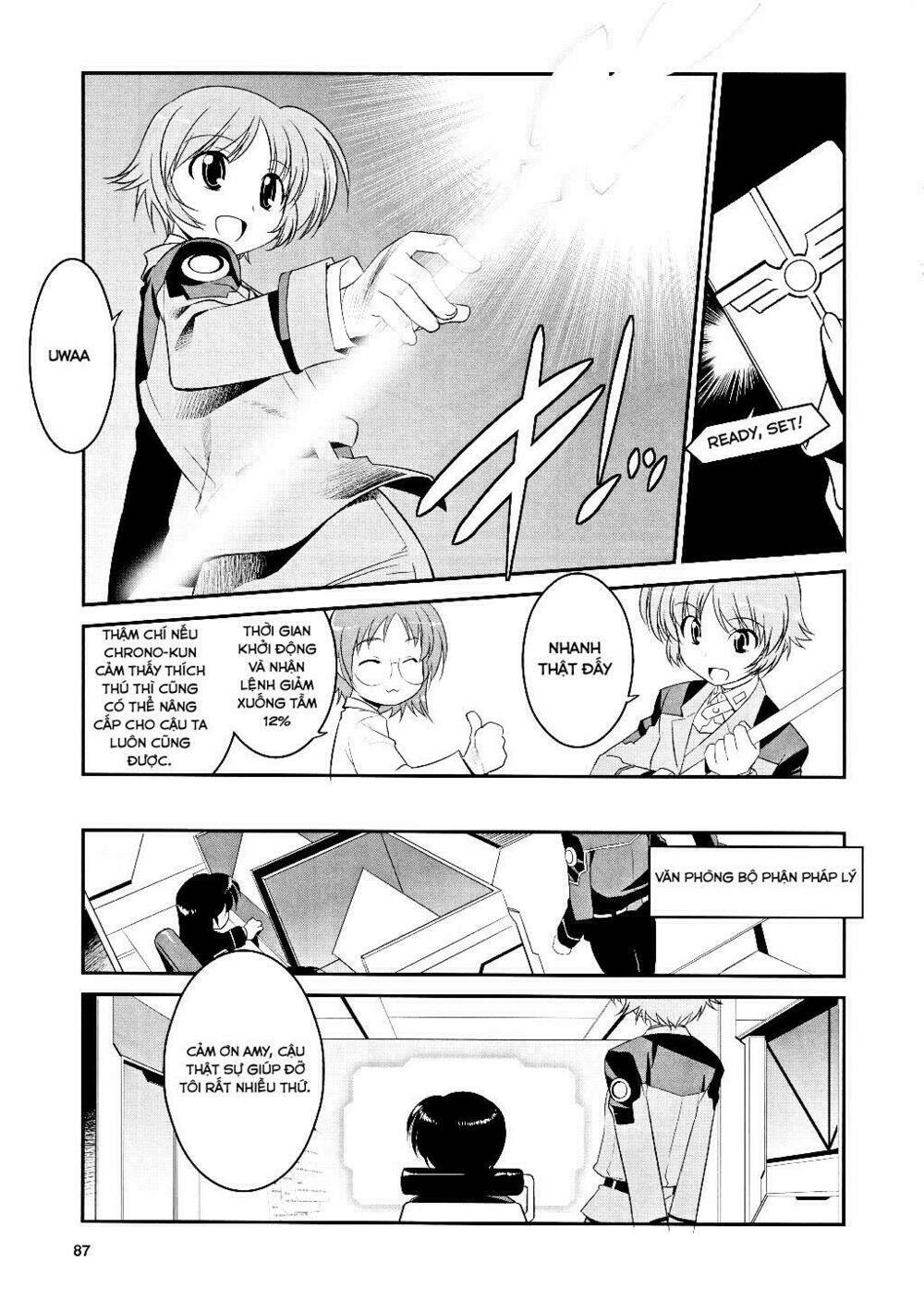 mahou shoujo lyrical nanoha movie 1st the comics manga chapter 4 5
