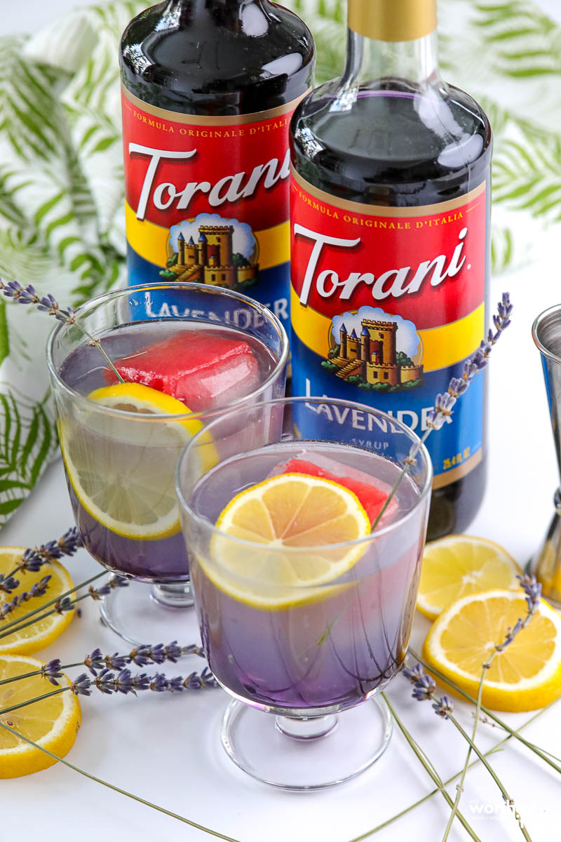 Sirô Hương Hoa Oải Hương Torani Classic Lavender Syrup 750ml Mỹ