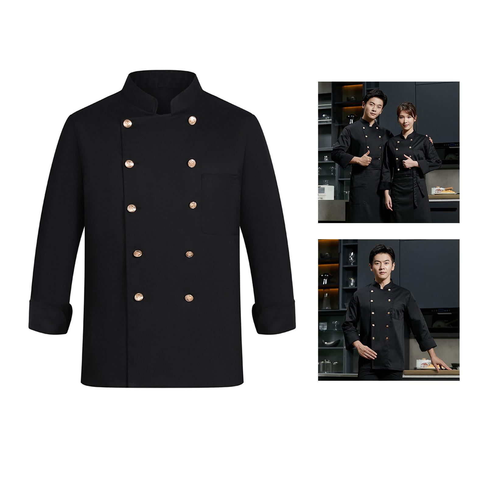 Long Length Sleeve Top Autumn Jacket Workwear for Waiter L Size