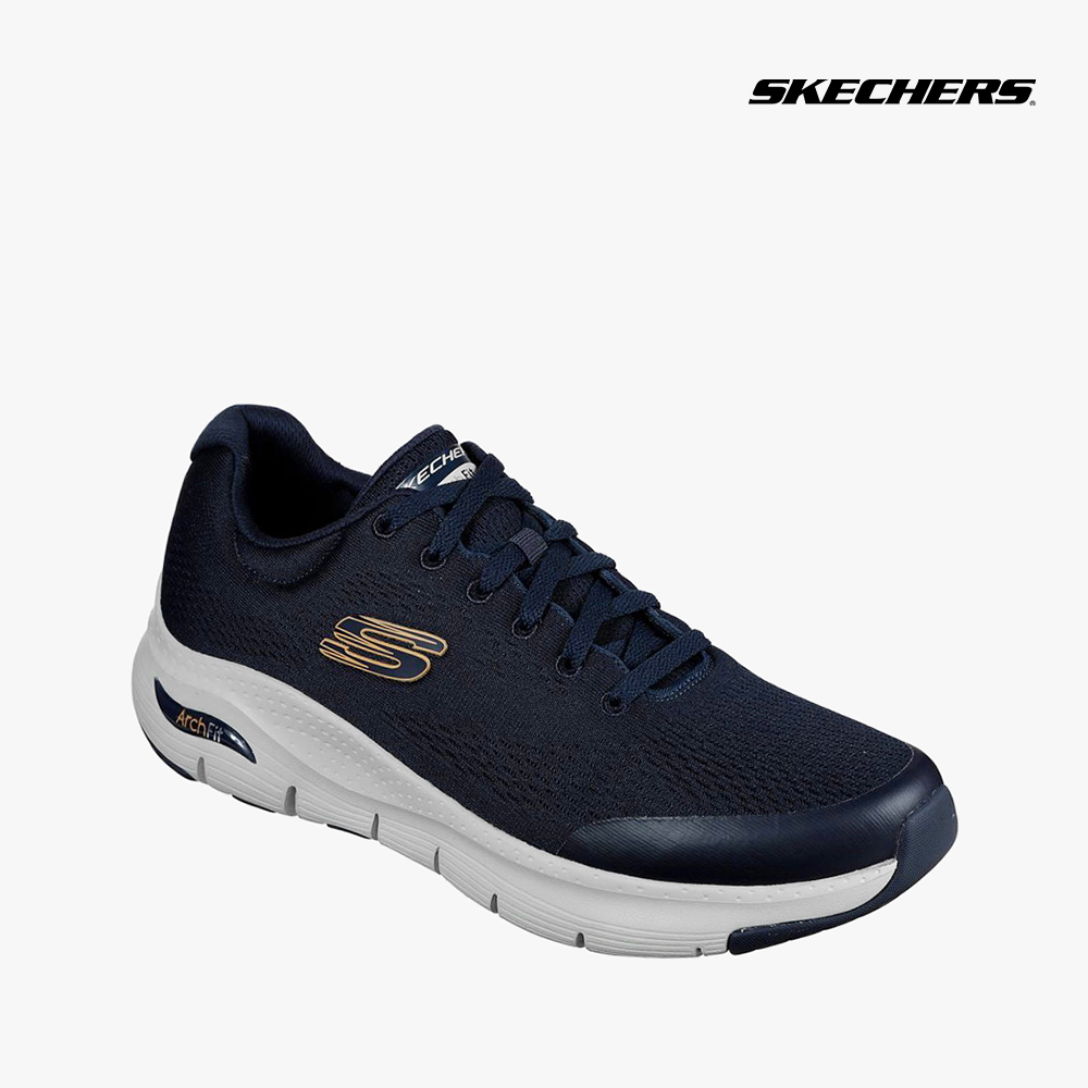 SKECHERS - Giày sneaker nam thắt dây Arch Fit 232040-NVY