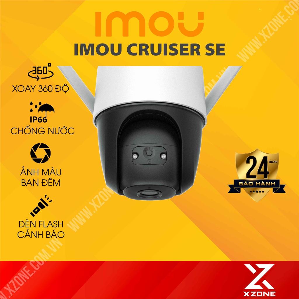 Camera IMOU Cruiser SE 2MP / 4MP Camera Wifi, chống nước, ảnh màu ban đêm, xoay 360 độ, - Hàng chính hãng