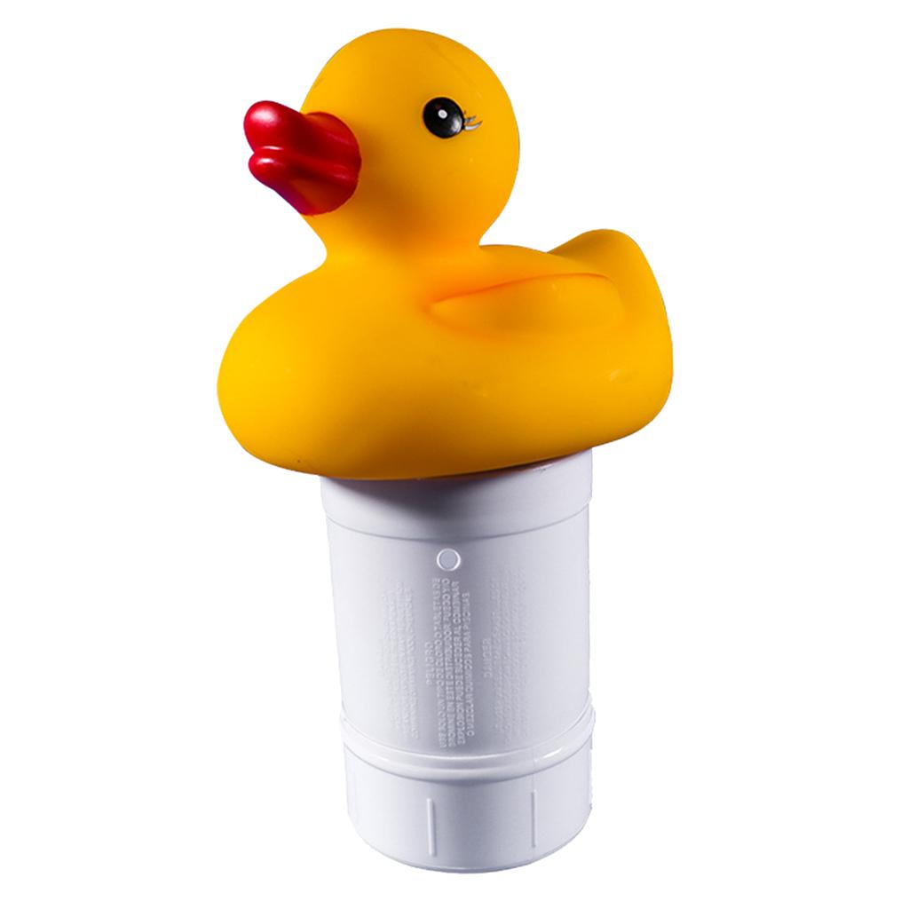 Thiết bị vệ sinh nước bể bơi trong nhà/ ngoài trời bằng clo hình con vịt đáng yêu