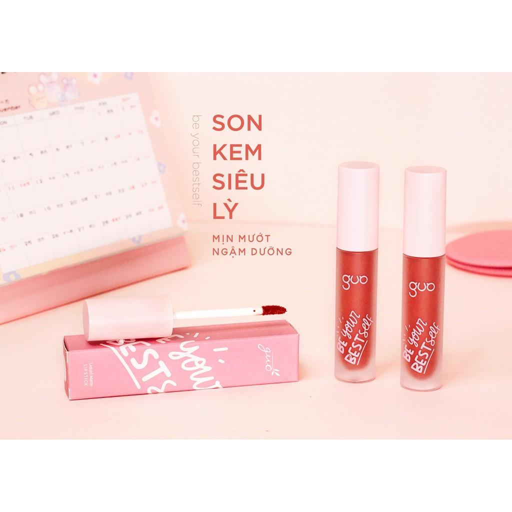 Son Kem Lỳ Nâu Tây Fusion - Ngậm Dưỡng GUO 5gr