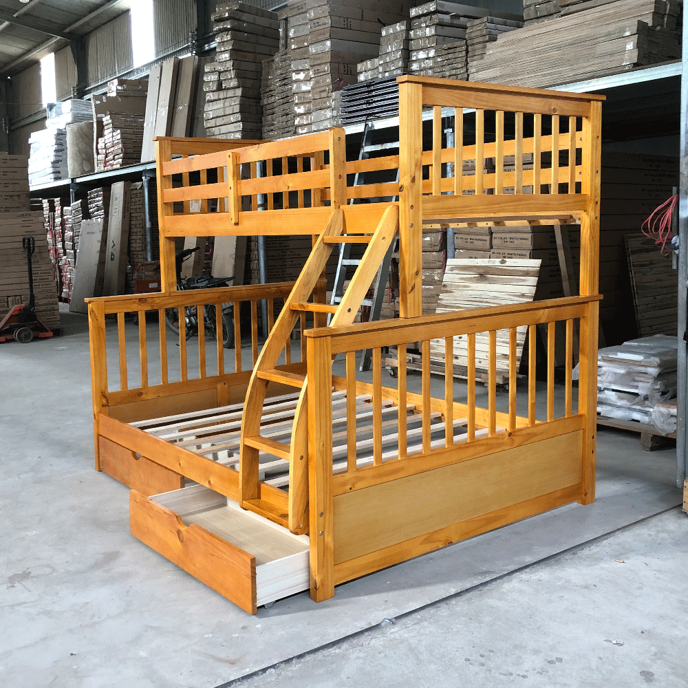 Giường 2 tầng XK York Juno Sofa KT 1m2/1m6