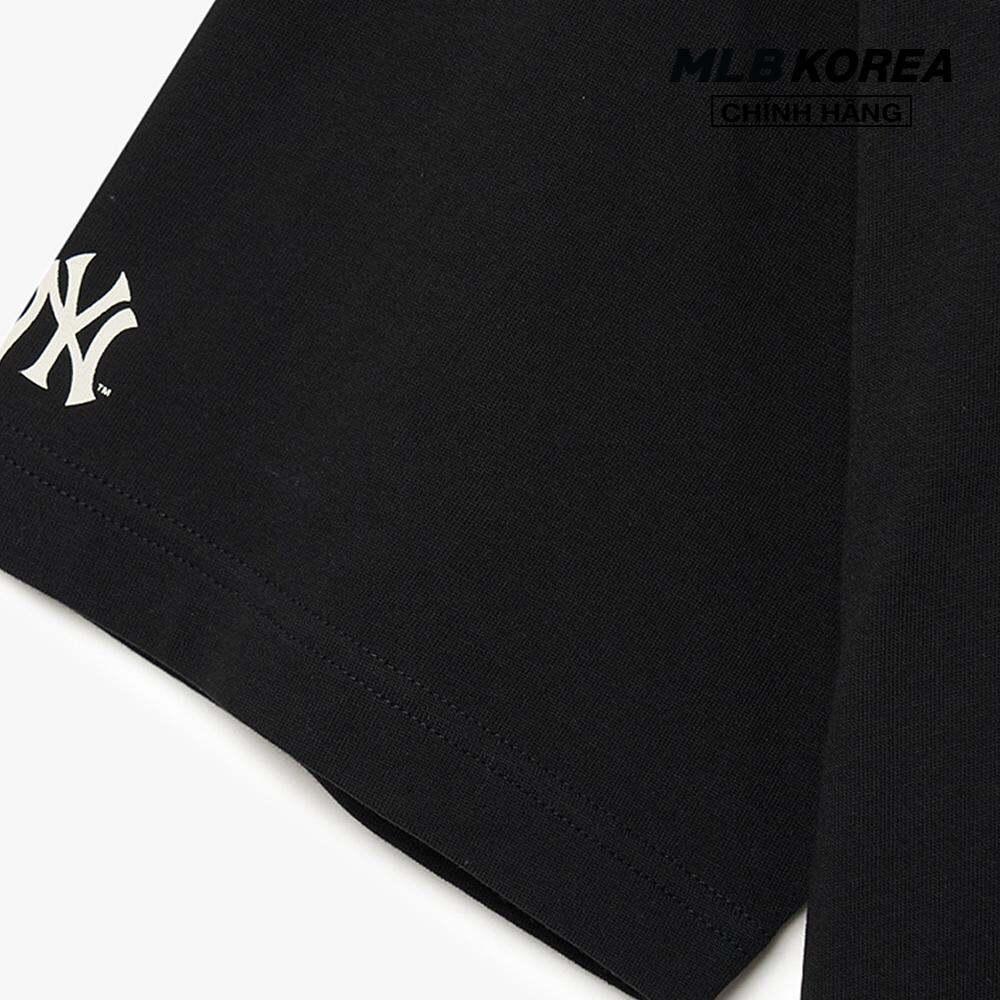 MLB - Áo thun unisex cổ tròn tay ngắn thời trang 3ATSE0134-50BKS