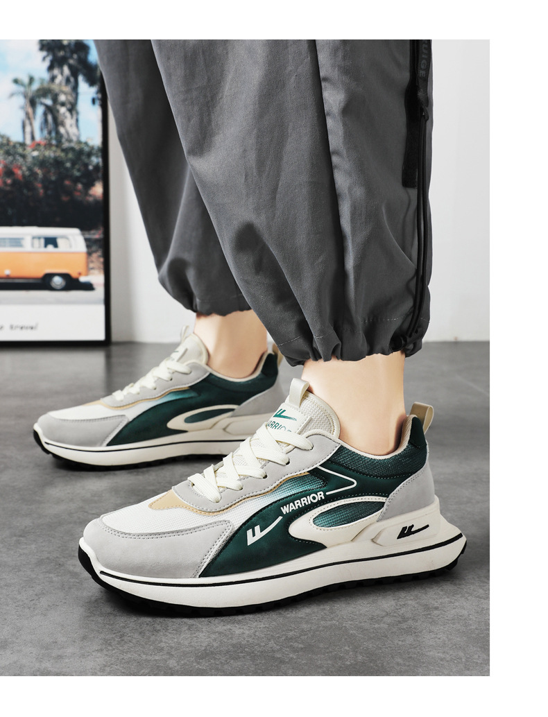 Giày thể thao nam đế êm nhẹ, thoáng khí đế cao su đúc, chống trơn trượt hạn chế mòn  – BEE GEE - GNA2031