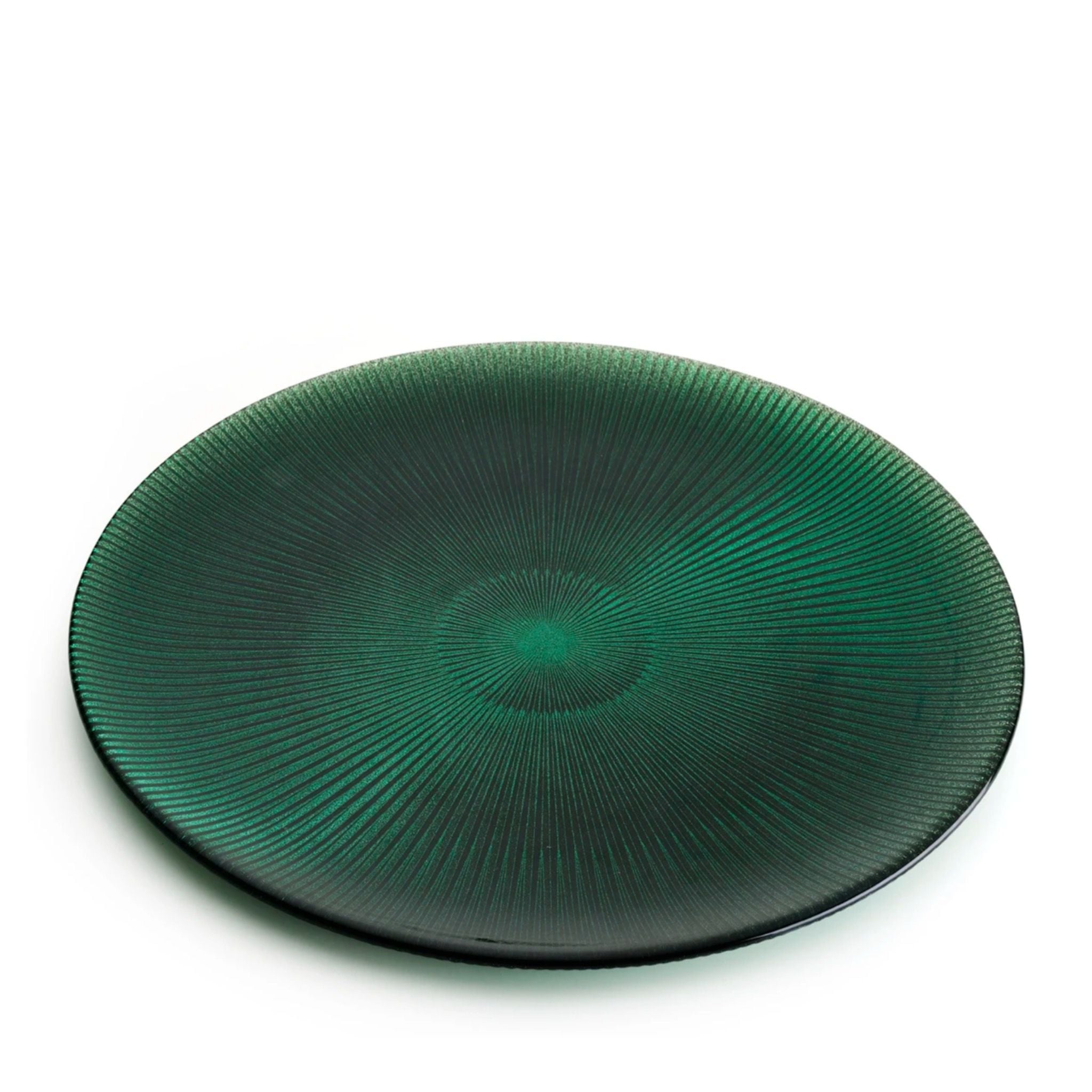 Đĩa IVV Noel Centerpiece Red Glitter 37cm hàng chính hãng