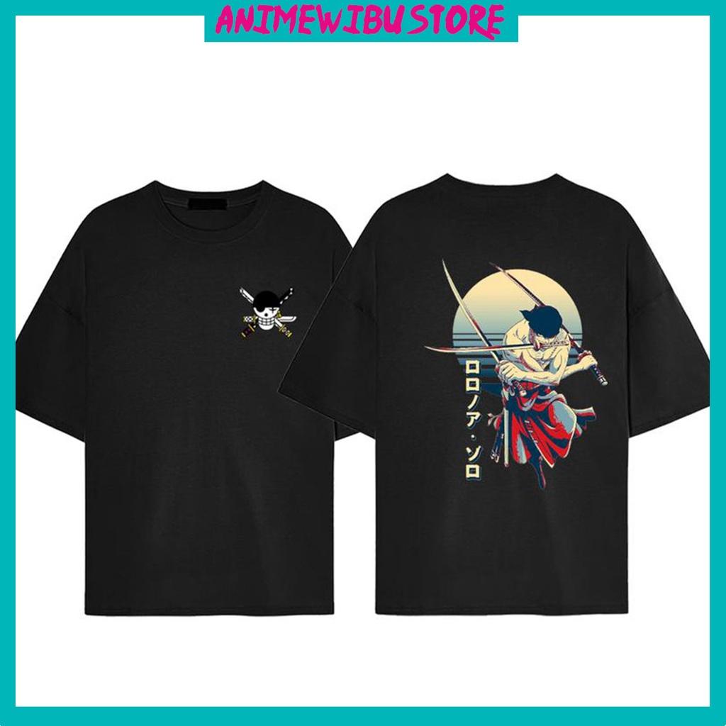 BST Áo Thun in Anime One Piece - Only Nhân vật Zoro được yêu thích AnimeWibuStore