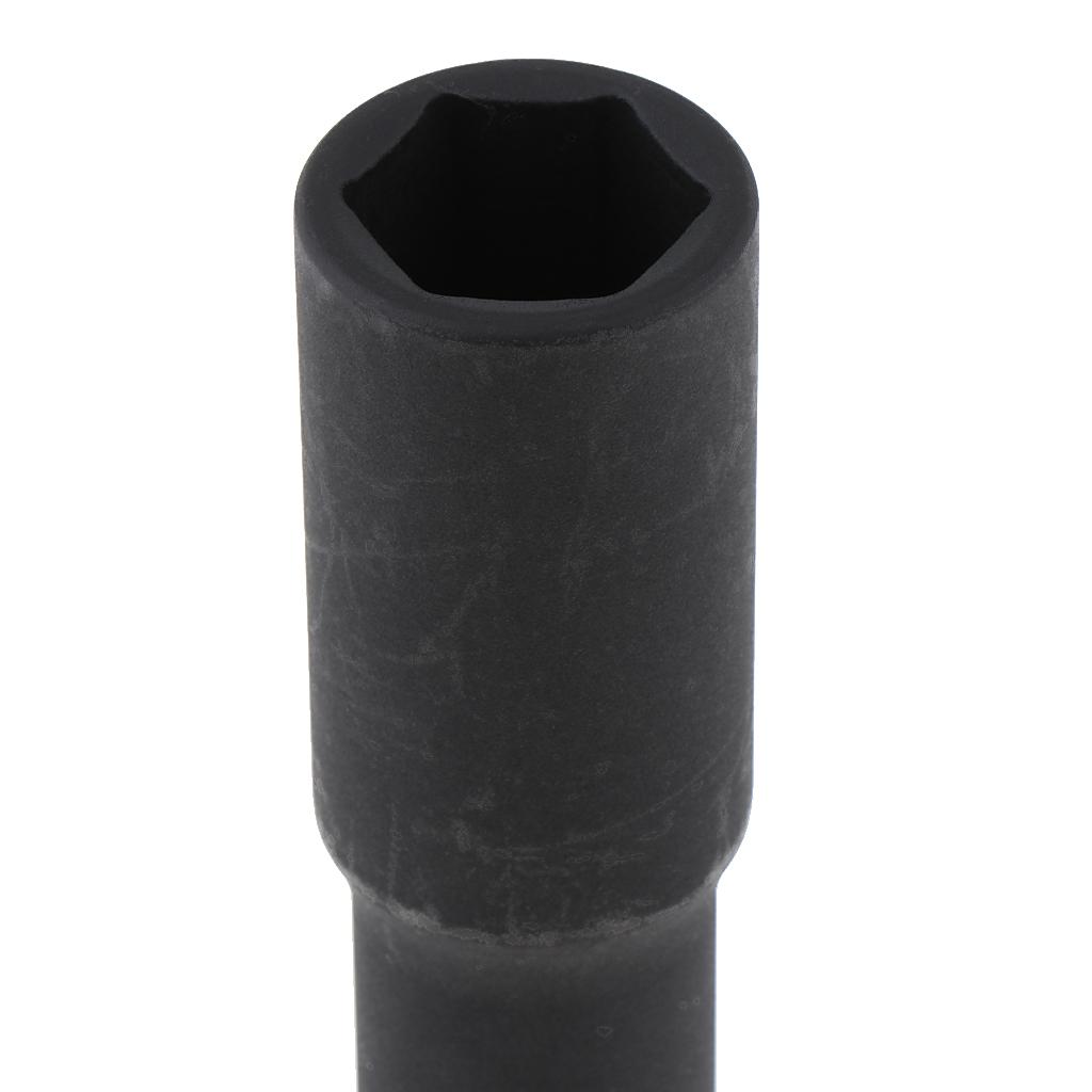 200mm Deep Impact Socket 1/2" Drive 21mm 6 Point Metric Axle Nut Spindle Air
