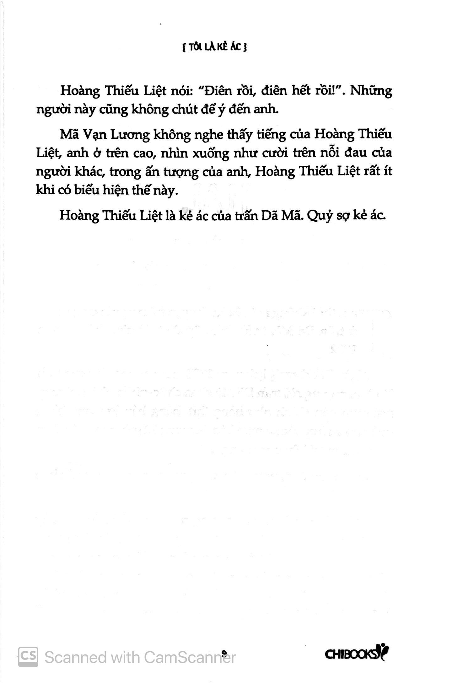 Tôi Là Kẻ Ác
