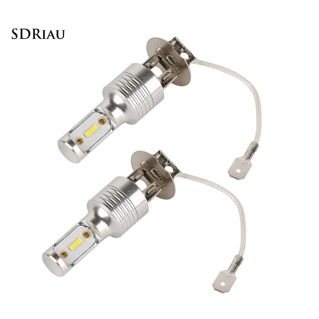 2 Bóng Đèn Pha H3 30w Ip67 Siêu Sáng Cho Xe Hơi