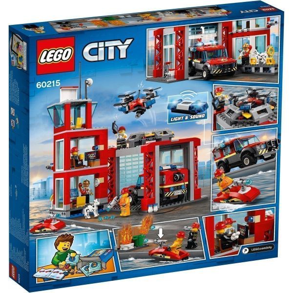 Bộ lắp ráp Trạm Cứu Hỏa - LEGO City 60215