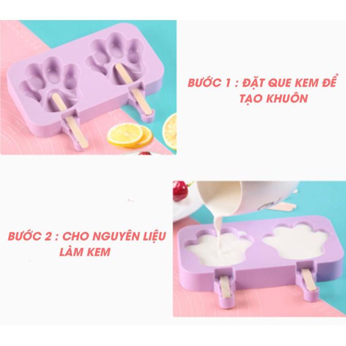 KHUÔN LÀM KEM SILICONE  - Home and Garden