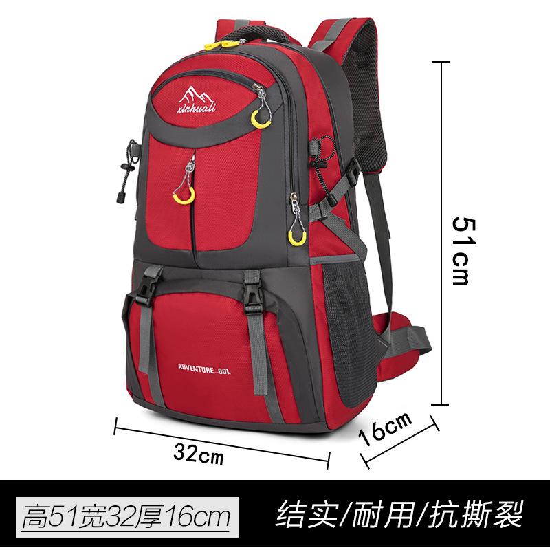 Phong cách mới nhất túi du lịch sức chứa lớn túi leo núi ngoài trời dành cho nam ba lô bán thời gian túi hành lý túi du lịch nữ túi đeo vai quá khổ