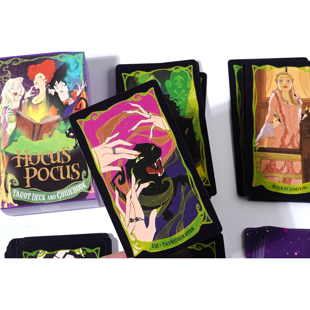 Bộ Bài Hocus Pocus Tarot 78 Lá Bài Tặng Đá Thanh Tẩy