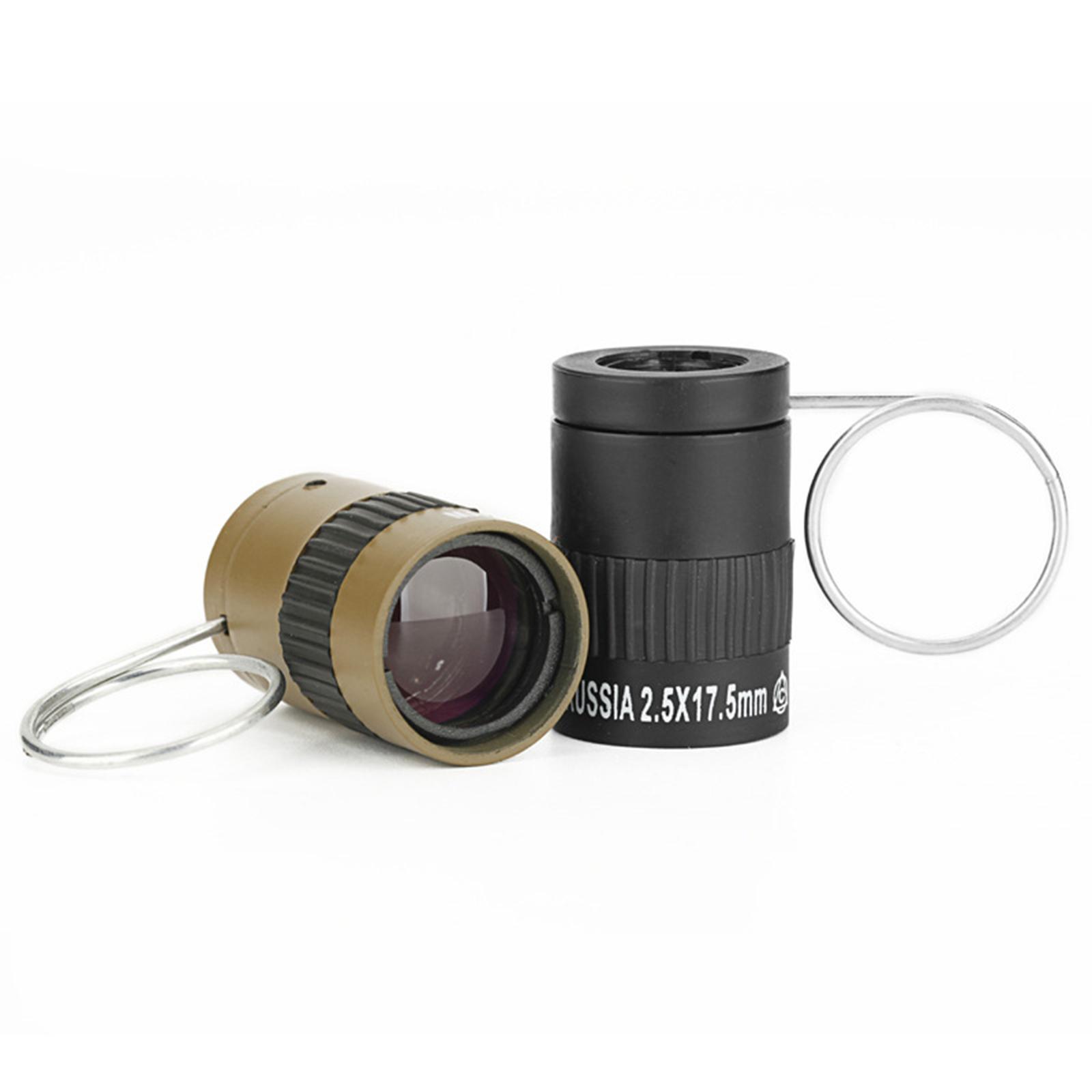 Mini  Telescope 2.5x17.5mm Compact  for Fishing Tourist Landscape