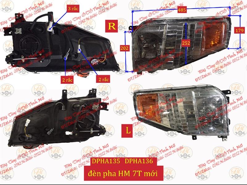 đèn pha HM 7T mới (R)