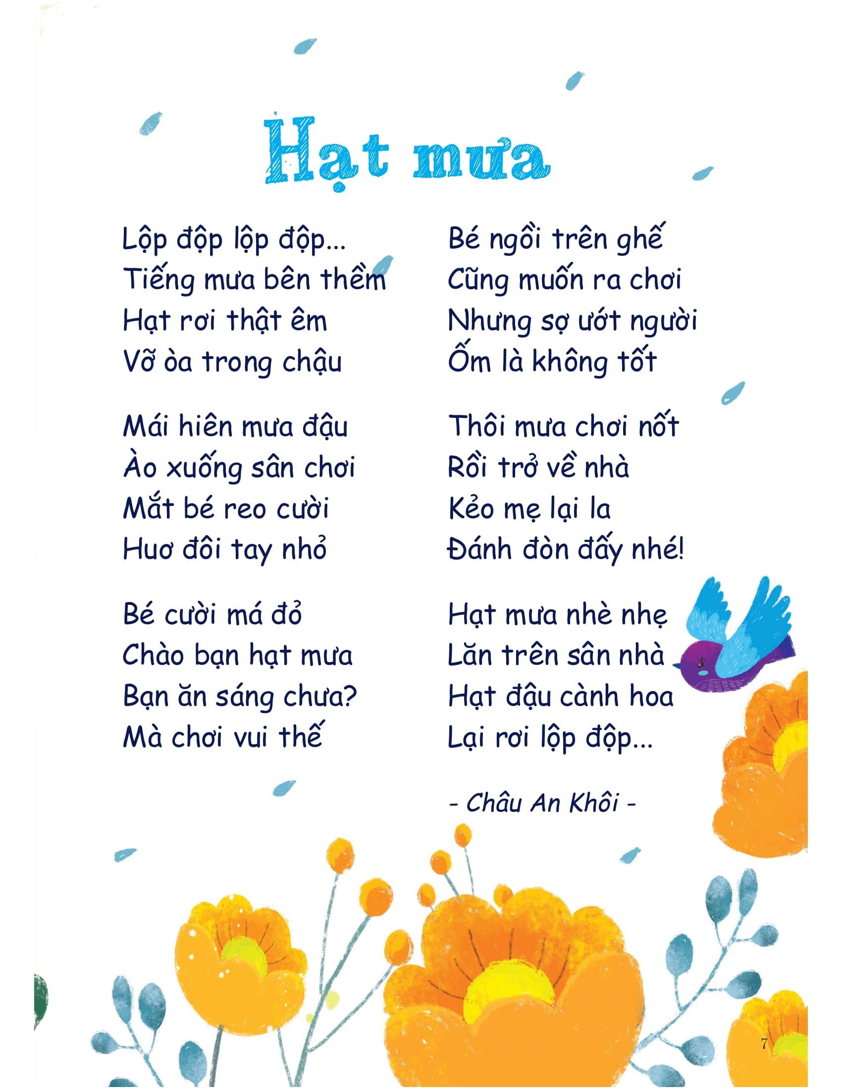 Thơ Cho Bé Học Nói