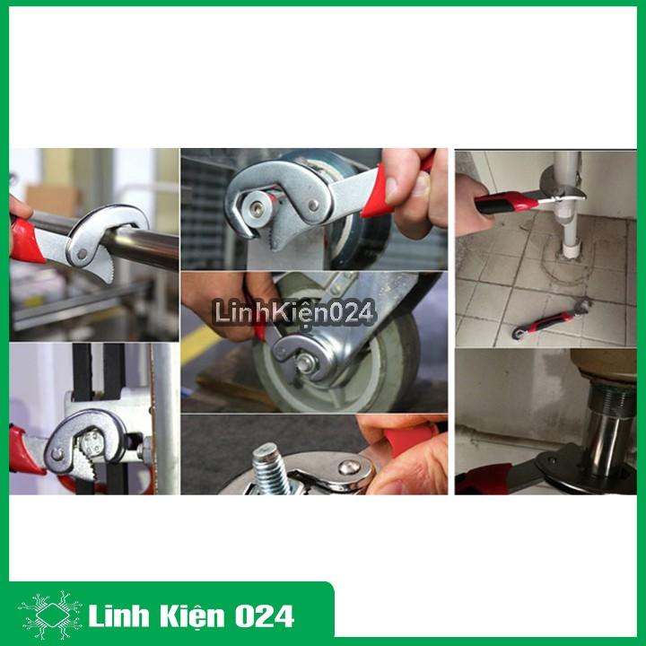 Bộ 2 Cờ Lê Đa Năng Giữ Vặn Ống Ren 9-32mm Grip