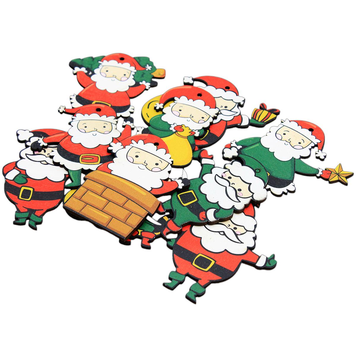 Dây Hình Gỗ Trang Trí Giáng Sinh - Bách Mộc - Set 1