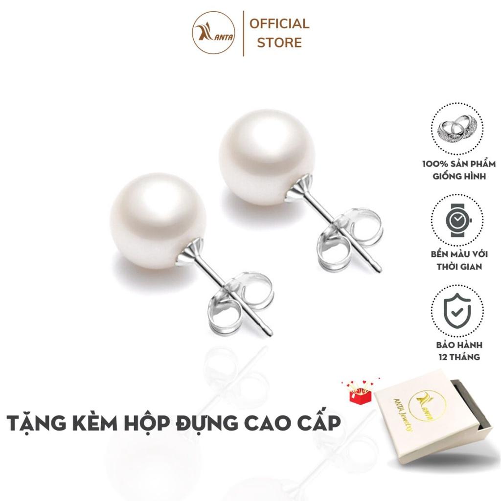 Bông tai bạc 925 thiết kế thanh lịch cho nữ ANTA Jewelry ATJ3480