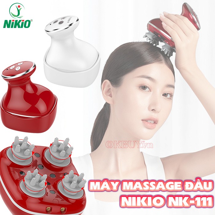 Máy massage đầu thư giãn Nikio NK-111