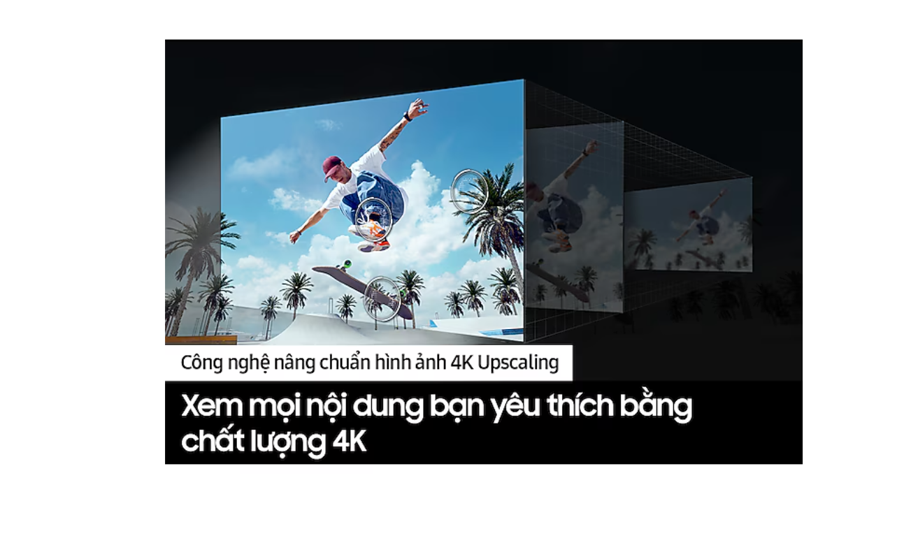 Smart Tivi QLED Samsung 4K 55 inch QA55QE1DAKXXV - Hàng Chính Hãng
